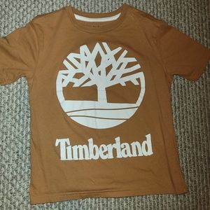 Boys Timberland t-shirt wheat size S(8)